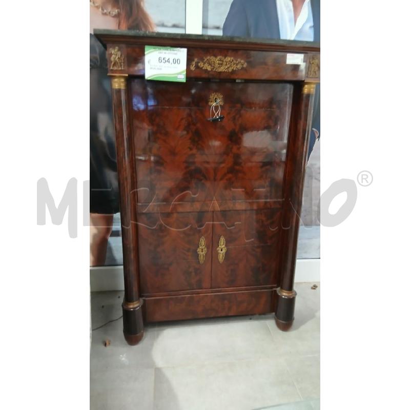 SECRETAIRE S\IMPERO 1 ANT IN OTTONE | Mercatino dell'Usato Roma viale tirreno 1